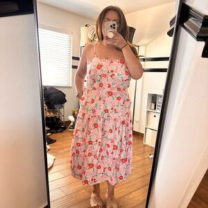 Floral Organic Cotton Dress